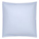 Matouk Luca Satin Stitch Sky Euro Sham - 27x27