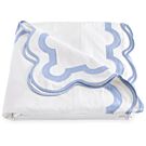 Matouk Mirasol Azure King Duvet Cover - 112x112