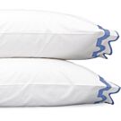Matouk Mirasol Azure Standard Pillowcase/Pair - 21x33