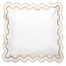 Matouk Mirasol Champagne Euro Sham - 27x27