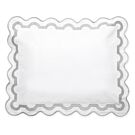 Matouk Mirasol Silver King Sham - 21x36
