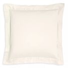 Matouk Nocturne Ivory Euro Sham - 27x27