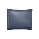 Matouk Nocturne Steel Blue Boudoir Sham 12x16