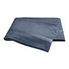 Matouk Nocturne Steel Blue Queen/Full Flat Sheet - 96x112