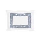Matouk Ophelia Indigo Boudoir Sham - 12x16