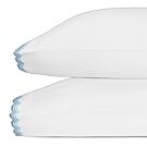 Matouk Stella Hazy Blue Standard Pillowcase/Pair - 21x32