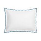Matouk Stella Hazy Blue Standard Sham - 21x27
