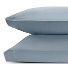 Matouk Talita Hazy Blue Standard Pillowcase/Pair - 21x32