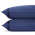 Matouk Nocturne Navy Standard Pillowcase/Single - 21x33