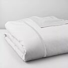 Matouk Nocturne White Twin Duvet Cover - 68x86