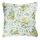 Matouk Pomegranate Citrus Quilted Euro Sham - 27x27