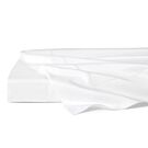 Sferra Giotto White King Flat Sheet - 114x114