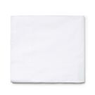 Sferra Simply Celeste White Queen/Full Flat Sheet - 96x114