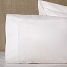 Sferra Simply Celeste White Standard Pillow/Pair - 22x33