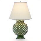   Italian Table Lamp Pinecones Light Green