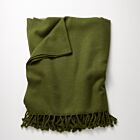 4-Ply Cashmere Throw Chive