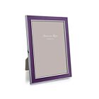 Addison Ross Enamel & Silver Purple Frame 5x7"