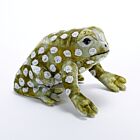 Anke Drechsel Silk Velvet Animal Frog Shaded Mint