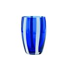 Artisan Glass Gessato Tumbler Blue