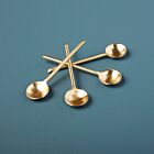 Artisan Gold Thin Mini Spoon Set/4