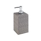 Bodrum Wicker Gray Soap Dispenser