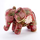 Anke Drechsel Silk Velvet Animal Elephant Shaded Pink