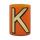 Bridie Hall Alphabet Pencil Cup K Orange