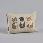 Coral & Tusk Pillow Cute Kittens 12x16"