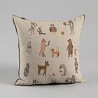 Coral & Tusk Pillow Woodland Friends 20"