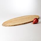 Peterman Maple Spalted Wood Serving Board Oval Grand
