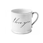 John Derian Mug I Love You