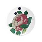 John Derian 18th C. Fan Voluptuous Rose Plate