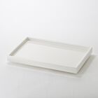 Lacquer White Vanity Tray
