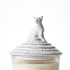Astier de Villatte Candle Lid Grand Chalet Cat for Glass Candles