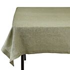 Tessitura Pardi Anfora Rustic Green Tablecloth 68x128"