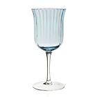WYC Glass Corinne Water Goblet Blue