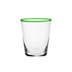 WYC Glass Siena Cocktail Tumbler Green