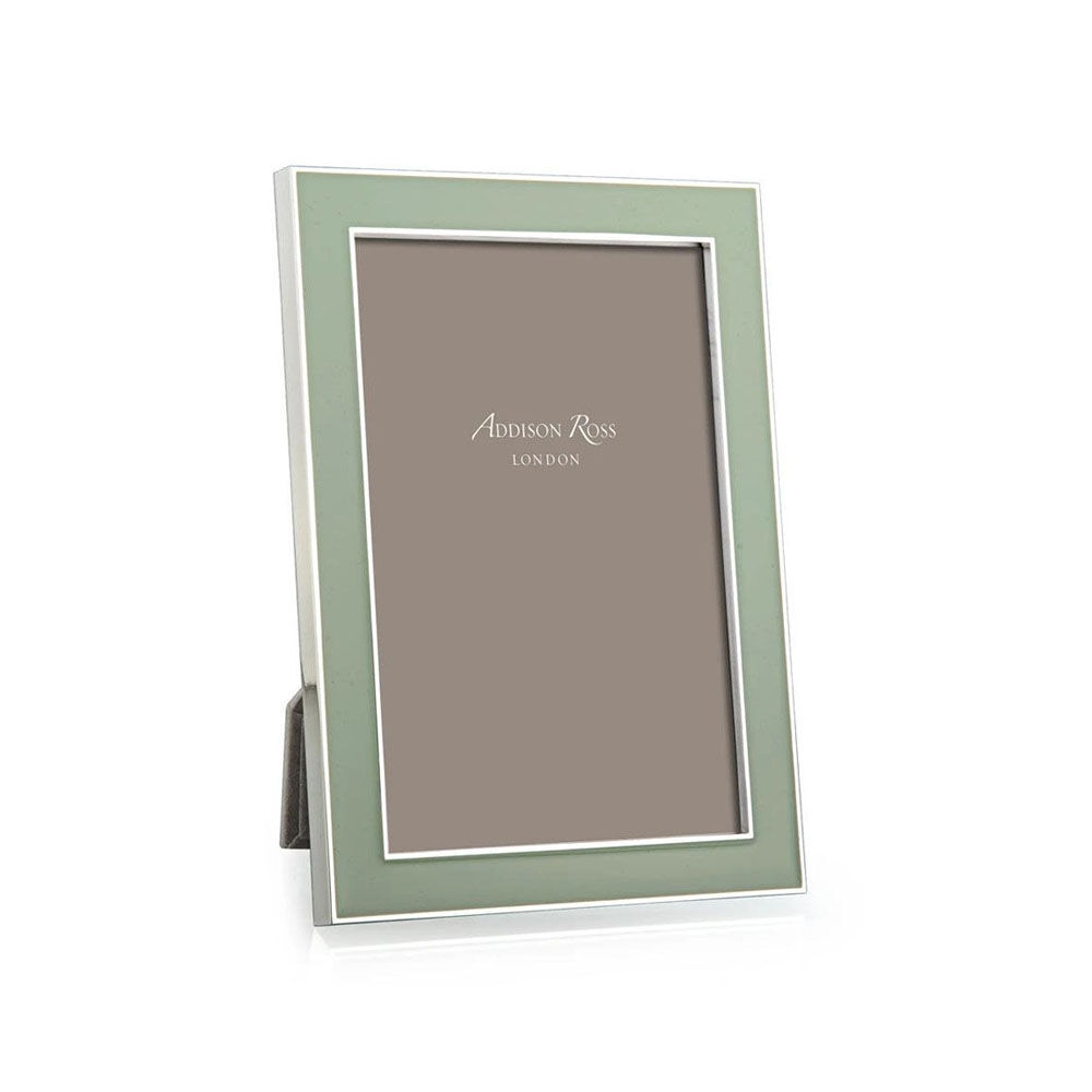 Addison Ross Enamel & Silver Sage Frame 5x7