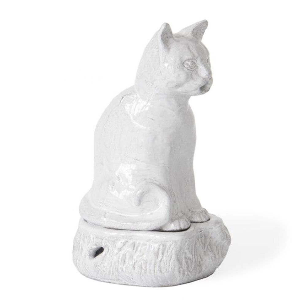 【特価】 Astier Cat Smoking Setsuko Holder Incense Villatte de 置物
