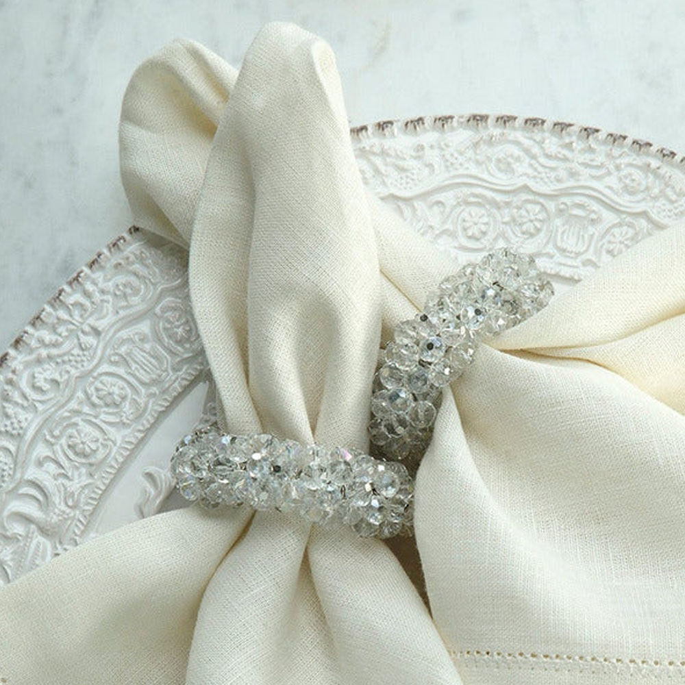 Crystal Napkin Ring Clear