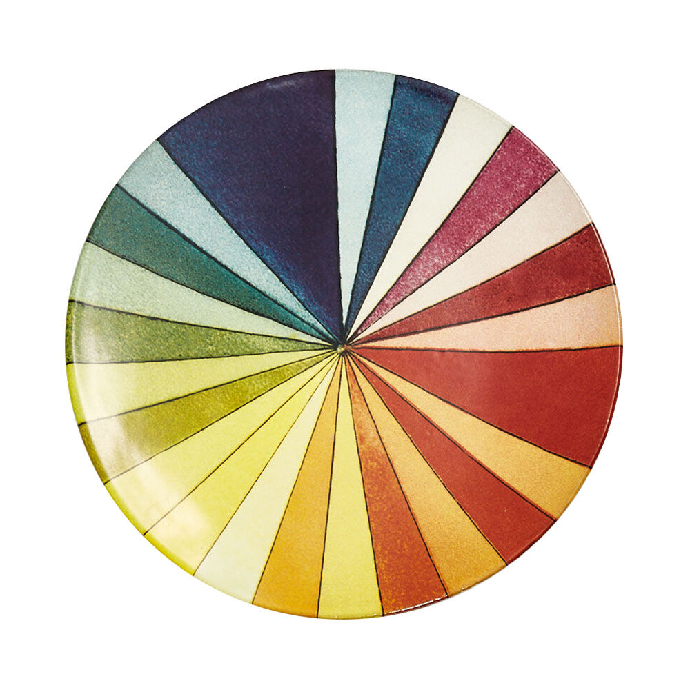 John Derian Color Wheel Platter