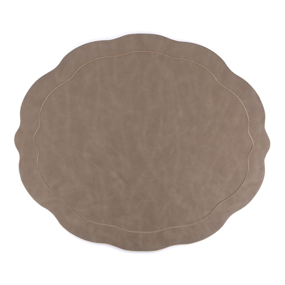 Kim Seybert Placemat Tailored Taupe