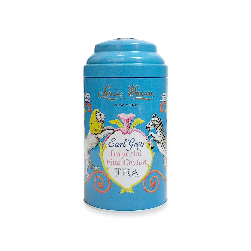 Louis Sherry Earl Grey Imperial Fine Ceylon Tea Tin