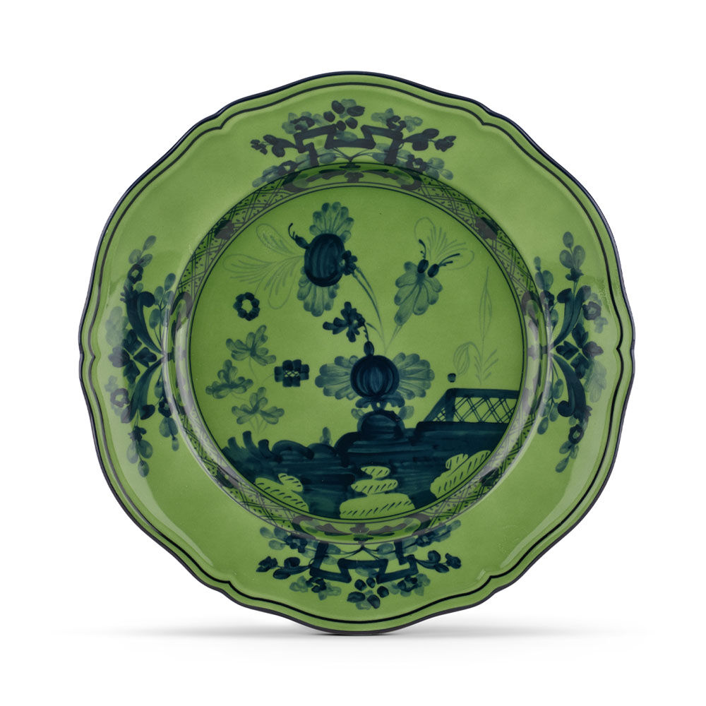 Ginori Oriente Italiano Malachite Dinner Plate