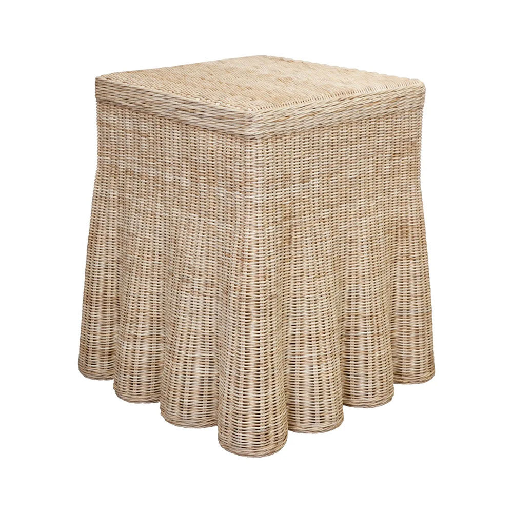 Square wicker table sale