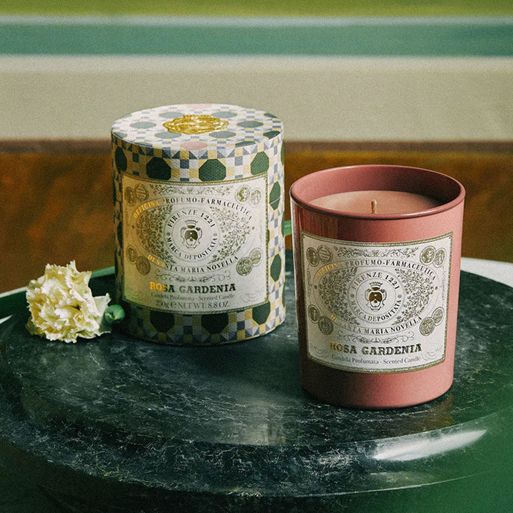 Santa Maria Novella Rosa Gardenia Candle