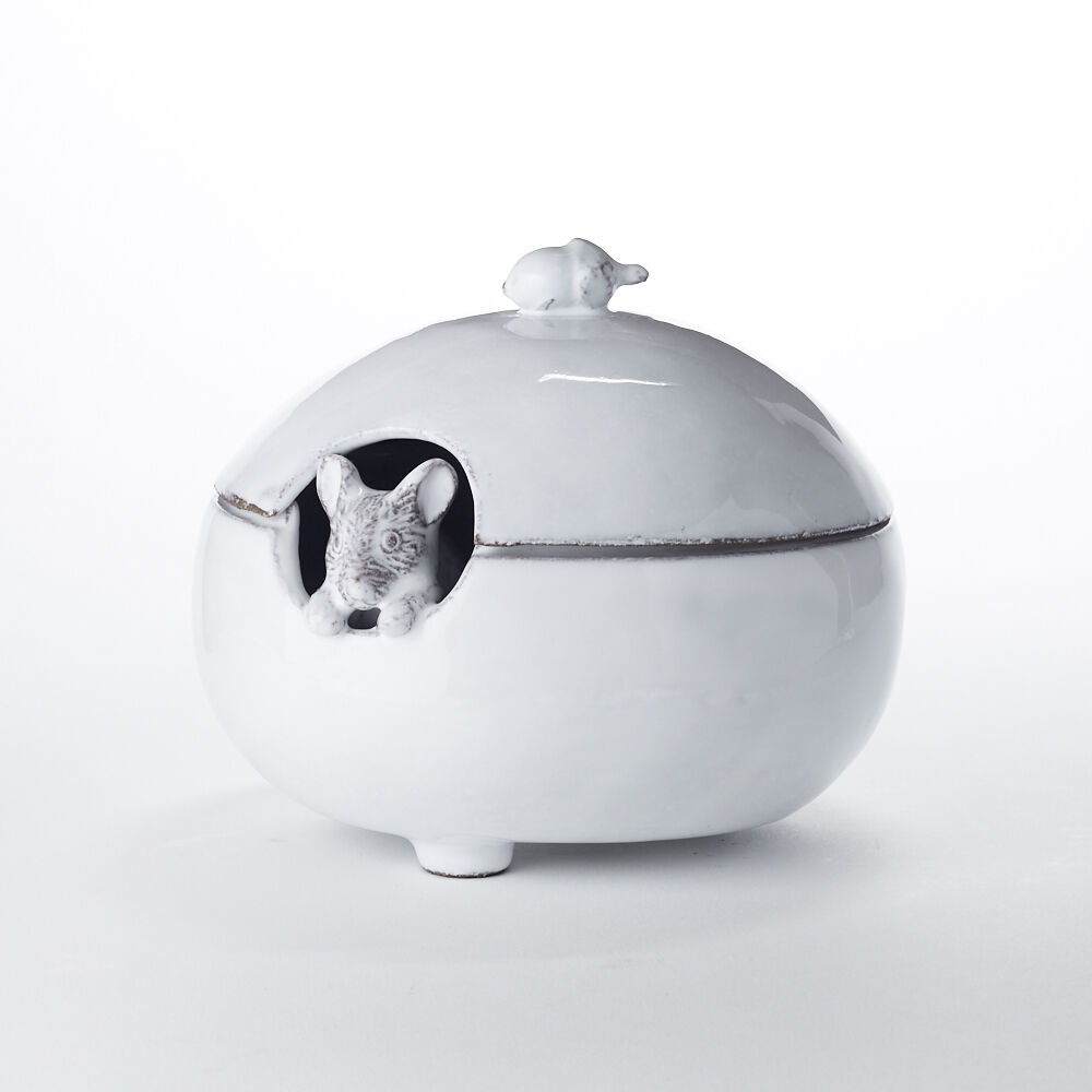 Astier de Villatte Serena シュガーボウル 未使用品 Serena Mouse Sugar Bowl