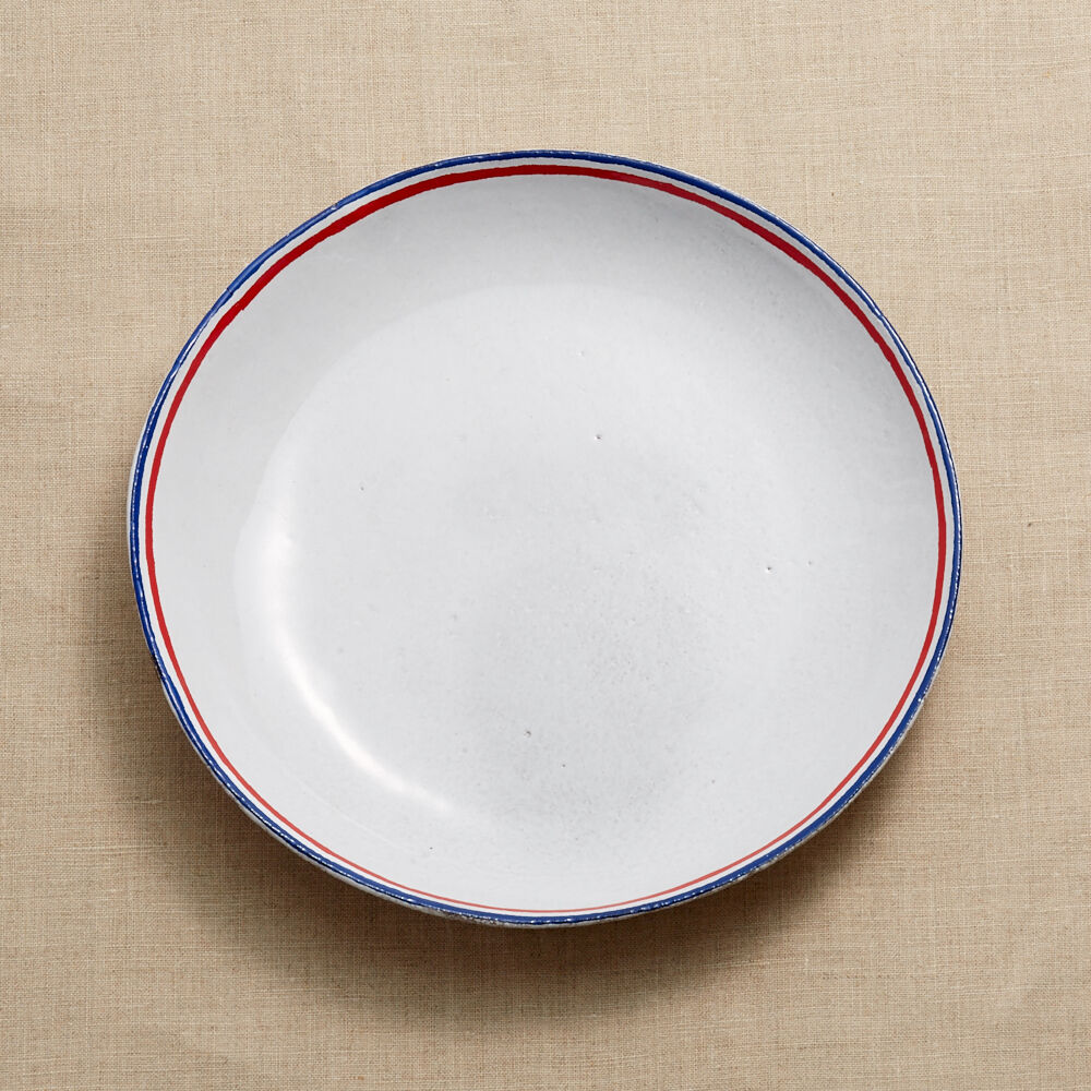 アスティエ　トリコロール　プレート Tricolore Dinner Plate