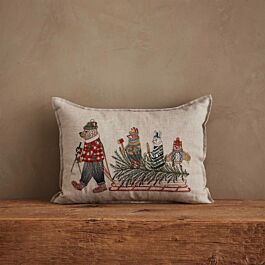 Coral&Tusk クッションカバー　Gift Tree Christmas Tree Car Pocket Pillow | Coral & Tusk