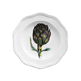 John Derian Soup Plate Artichoke